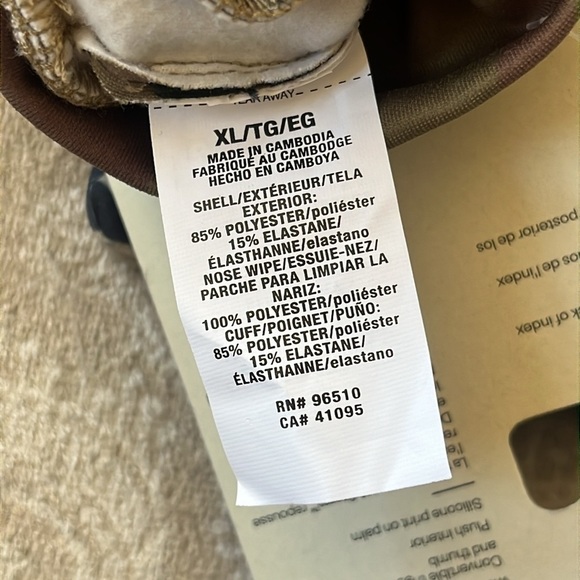 Brand New Under Armour Men’s Early Season Liner Camo Hunting Touchscreen Gloves - Picture 13 of 15